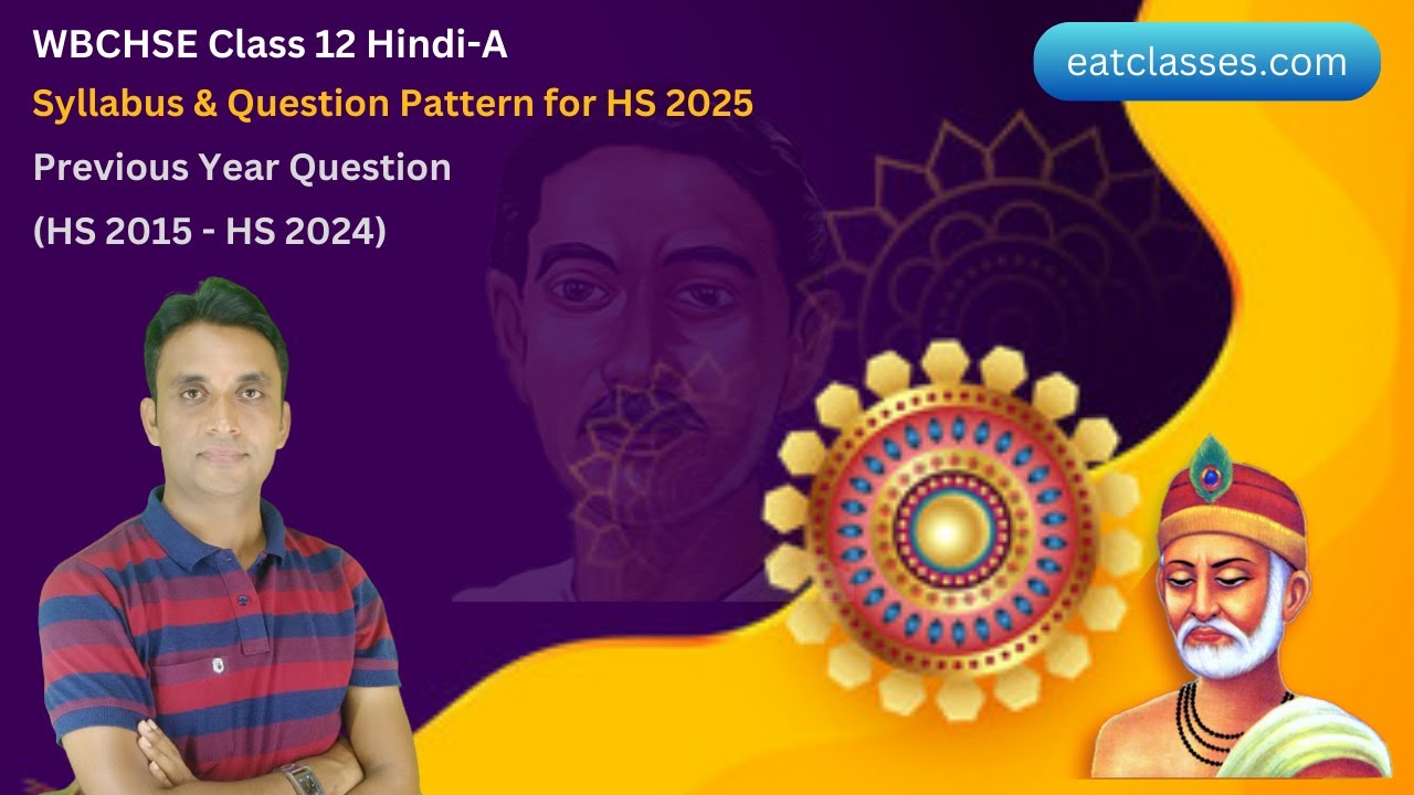 WBCHSE Class 12 Hindi-A Syllabus and Question Pattern for HS 2025 | Previous Year Question | MM Sir