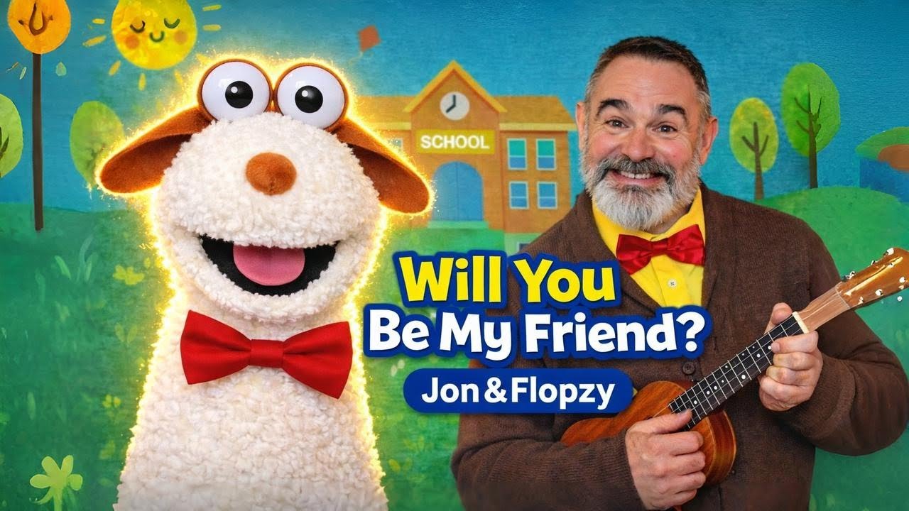 Will You Be My Friend? 🤝 | Making Friends Song for Kids & Toddlers
