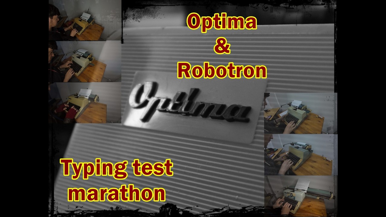 Optima & Robotron typing marathon - Part 3