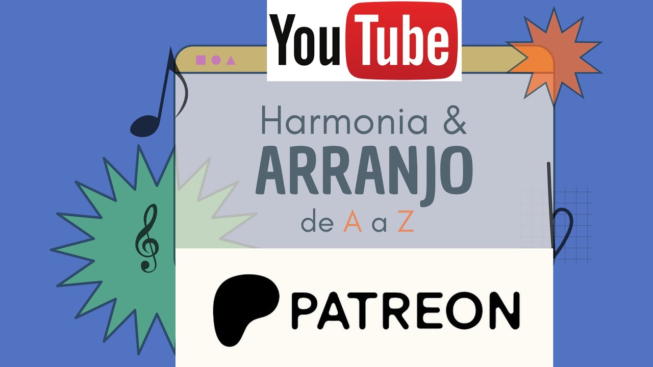 Curso Completo [50 aulas]: HARMONIA TONAL de A a Z - Vídeo Promocional para Youtube/Patreon