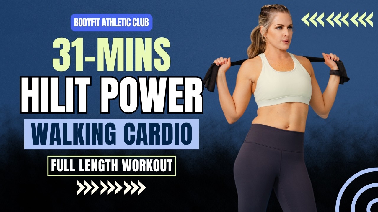 HILIT Power Walking Cardio - 31 Min Workout!