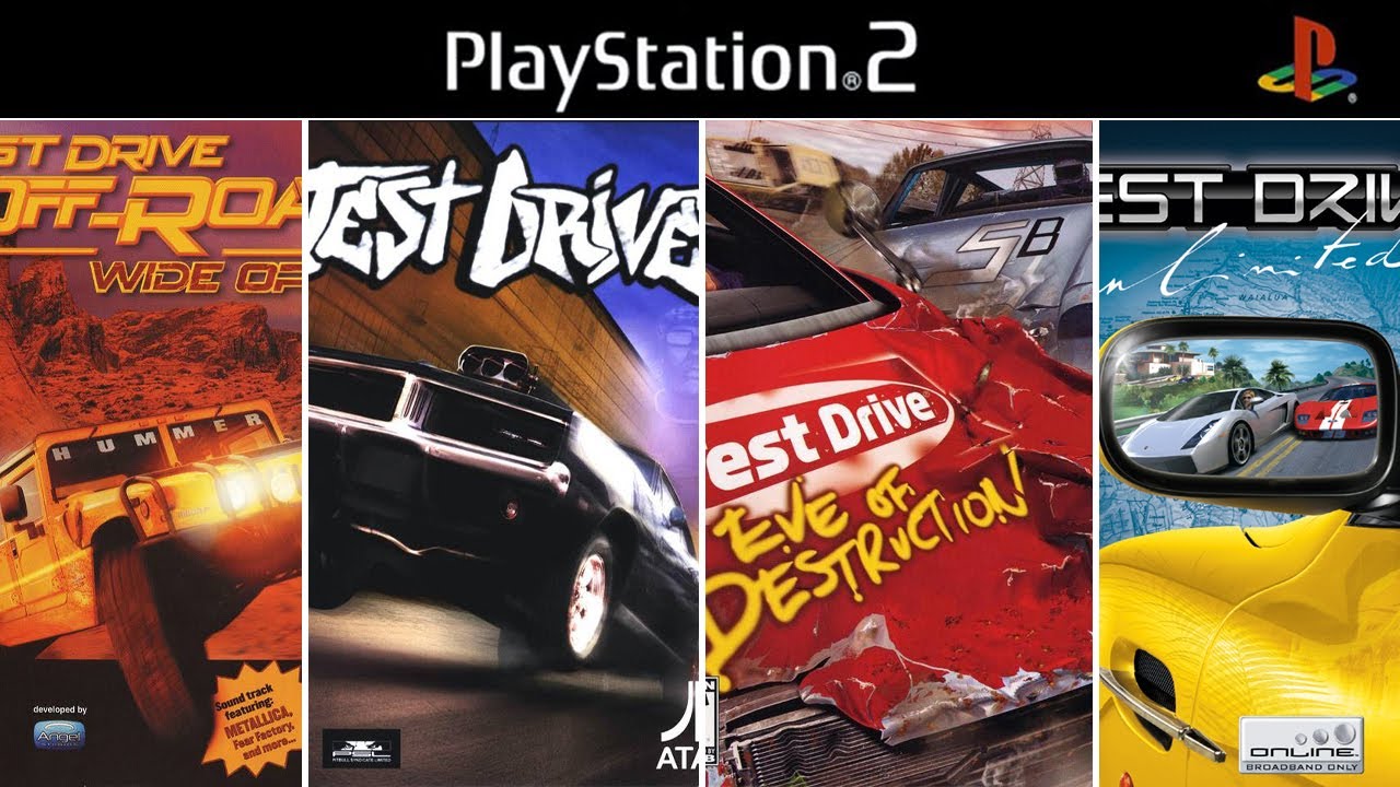 Test Drive Games for PS2