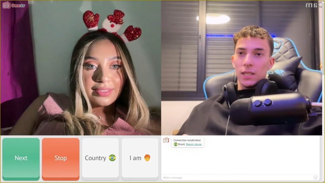 Trying to Impress a Brazilian Girl on Omegle 😂🇧🇷