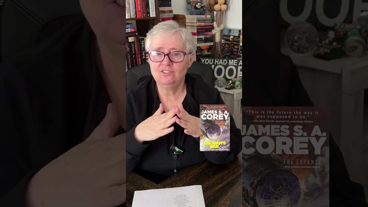 Caliban's War is Book Two in The Expanse series by James S.A. Corey - a clear 5-star read #booktube