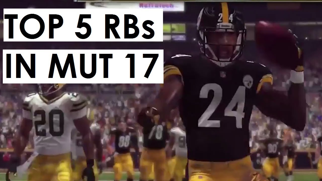 MY FAVORITE RBs IN MUT 17