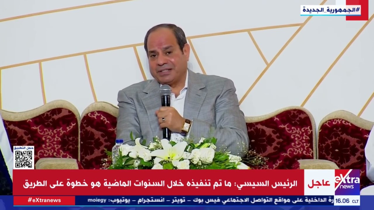 الرئيس السيسي لأهل السلوم: لابد من تنظيم التواجد للقبائل الموجودة طبقا لأعرافهم