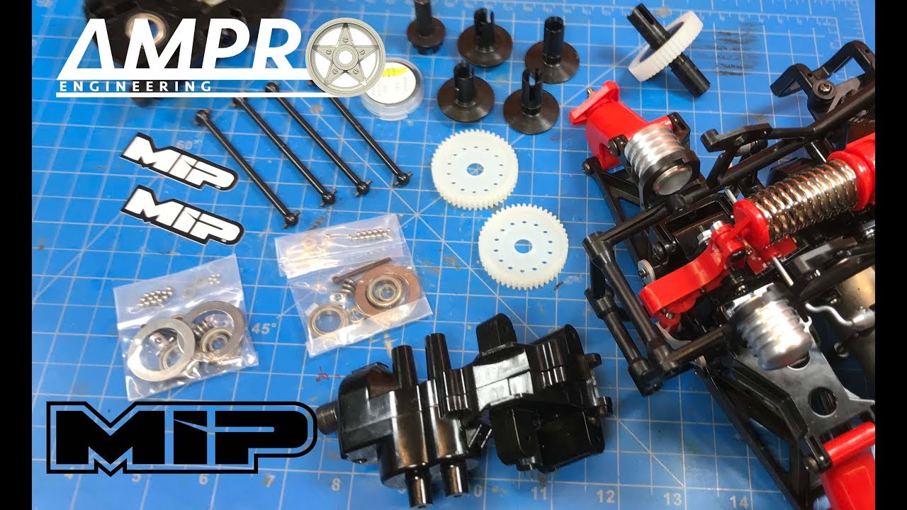 e142: MIP 17160 Ball Differential installation in Tamiya Hotshot
