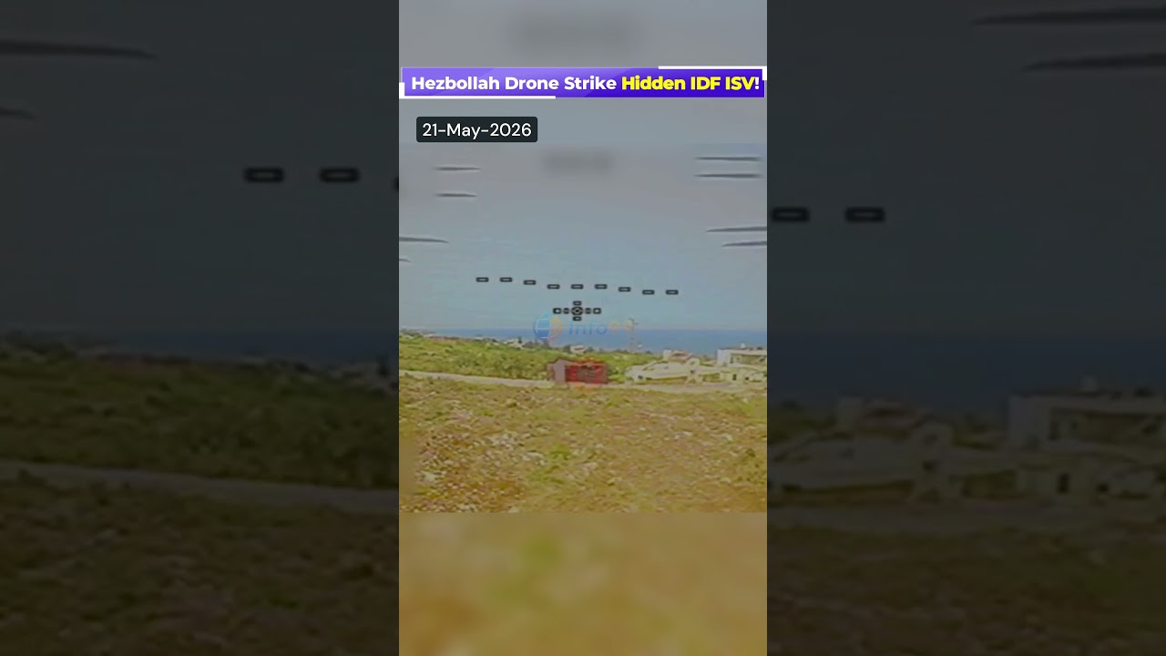 Hezbollah Drone Strike Hidden IDF ISV