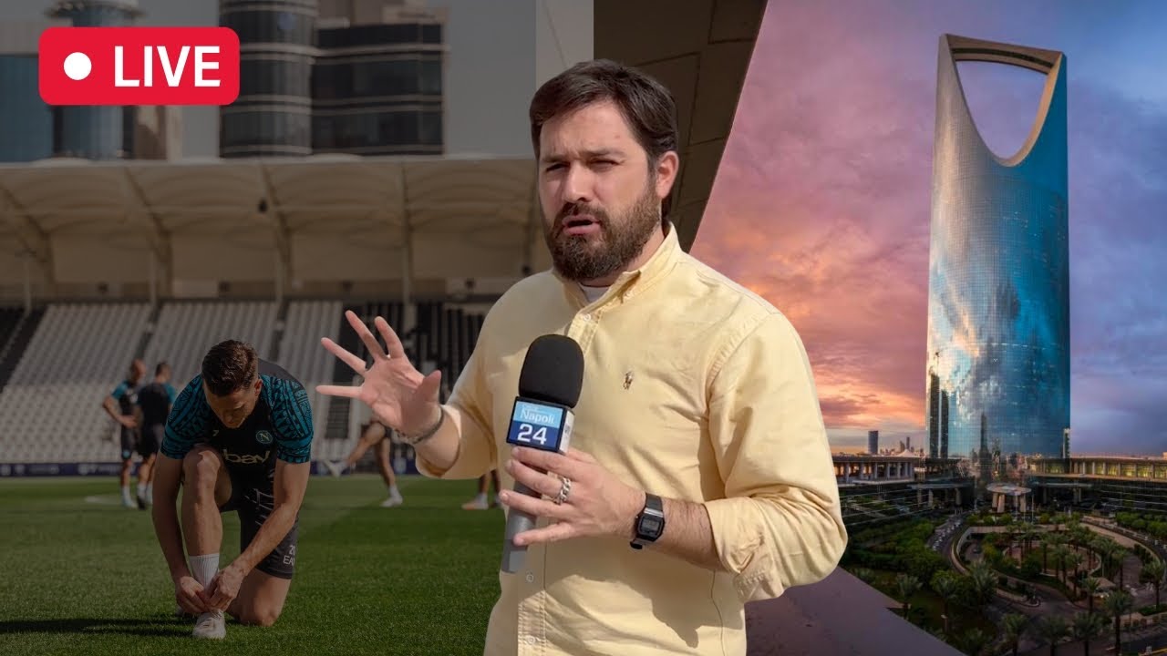 NAPOLI a RIYADH 🇸🇦🏆 Vi mostriamo l'hotel e il campo d'allenamento | Supercoppa Italiana 2024