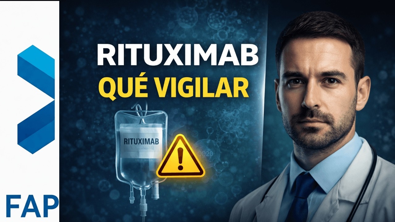 ¿Qué es el Rituximab? Mecanismo, indicaciones y efectos en 3 minutos