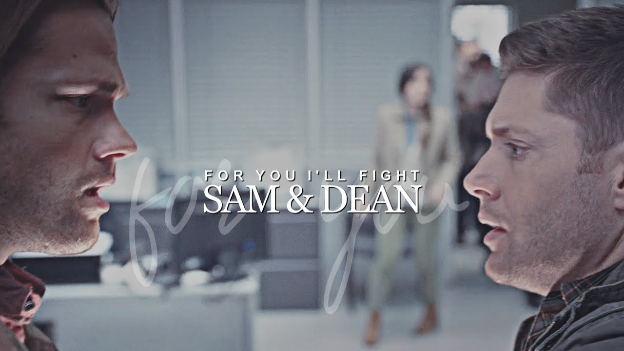 sam & dean || for you I'll fight.