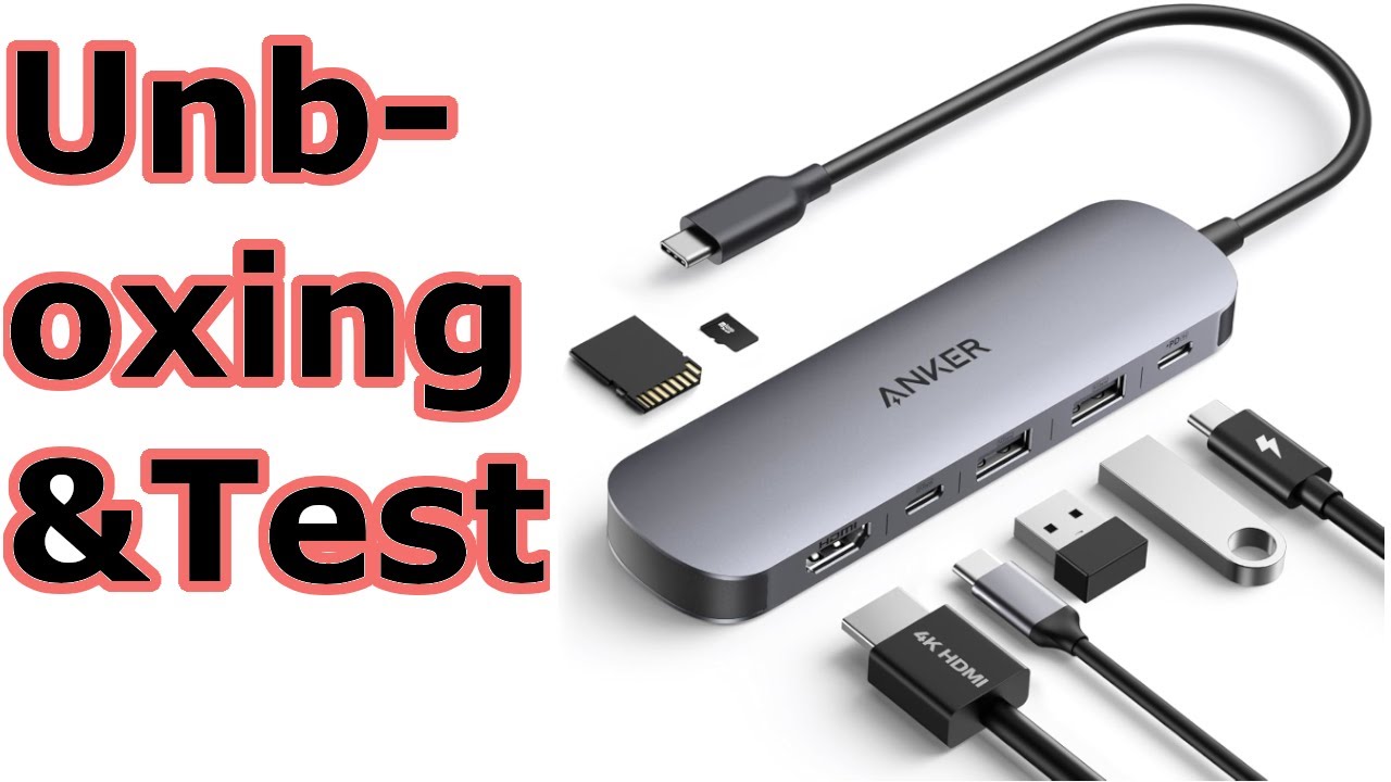 Anker 7-in-1 USB-C Hub Unboxing & Test Video
