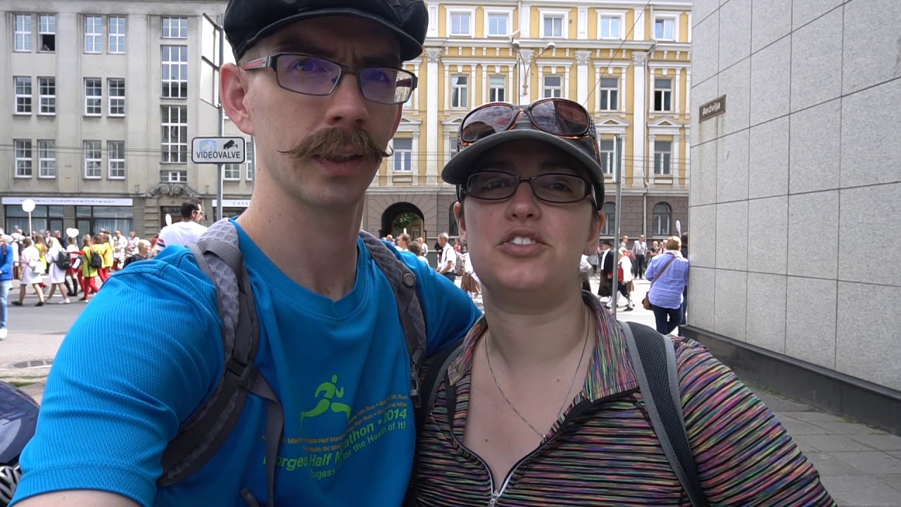 Kiersten and Bryan's European Adventures - Day 10 - Tallinn (Laulupidu 150)