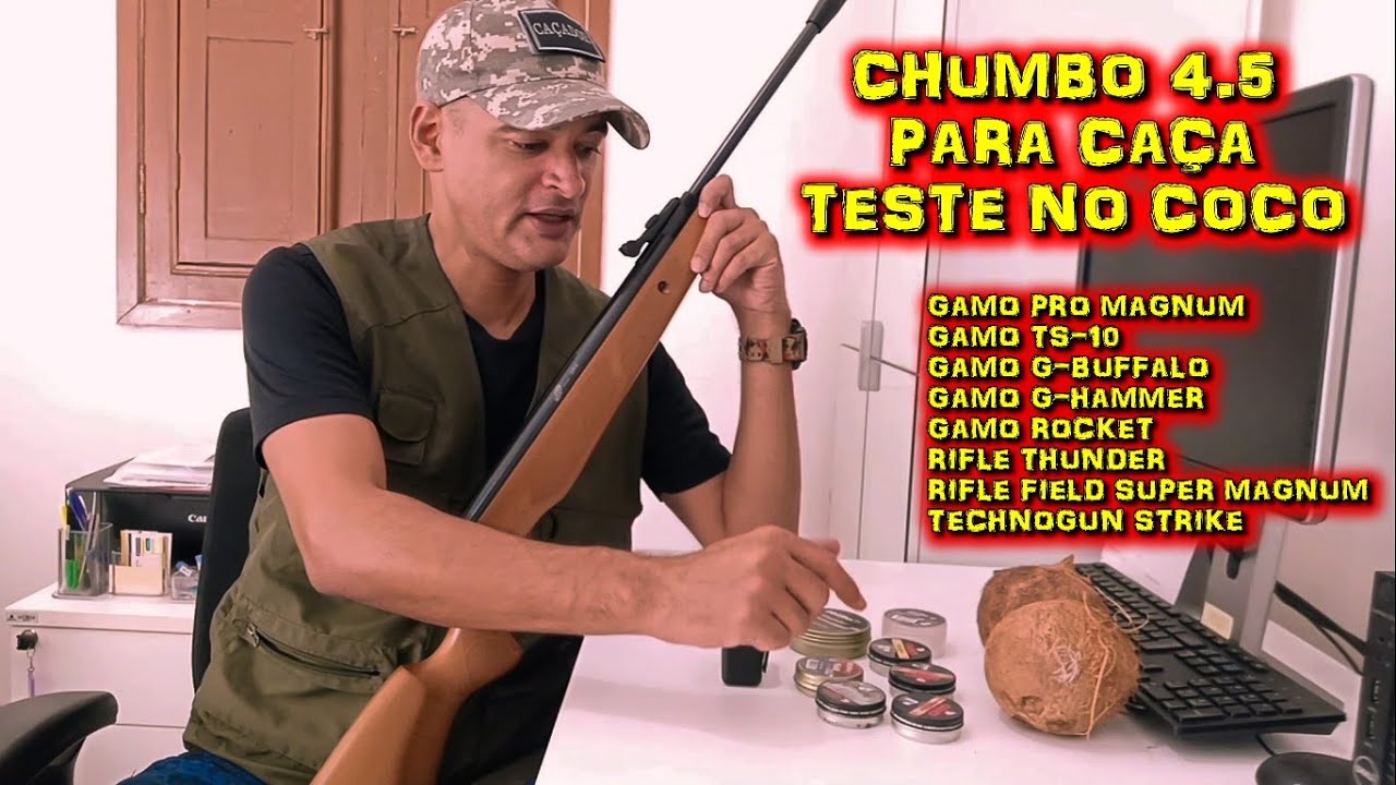 Chumbo 4.5 para Ca&ccedil;a