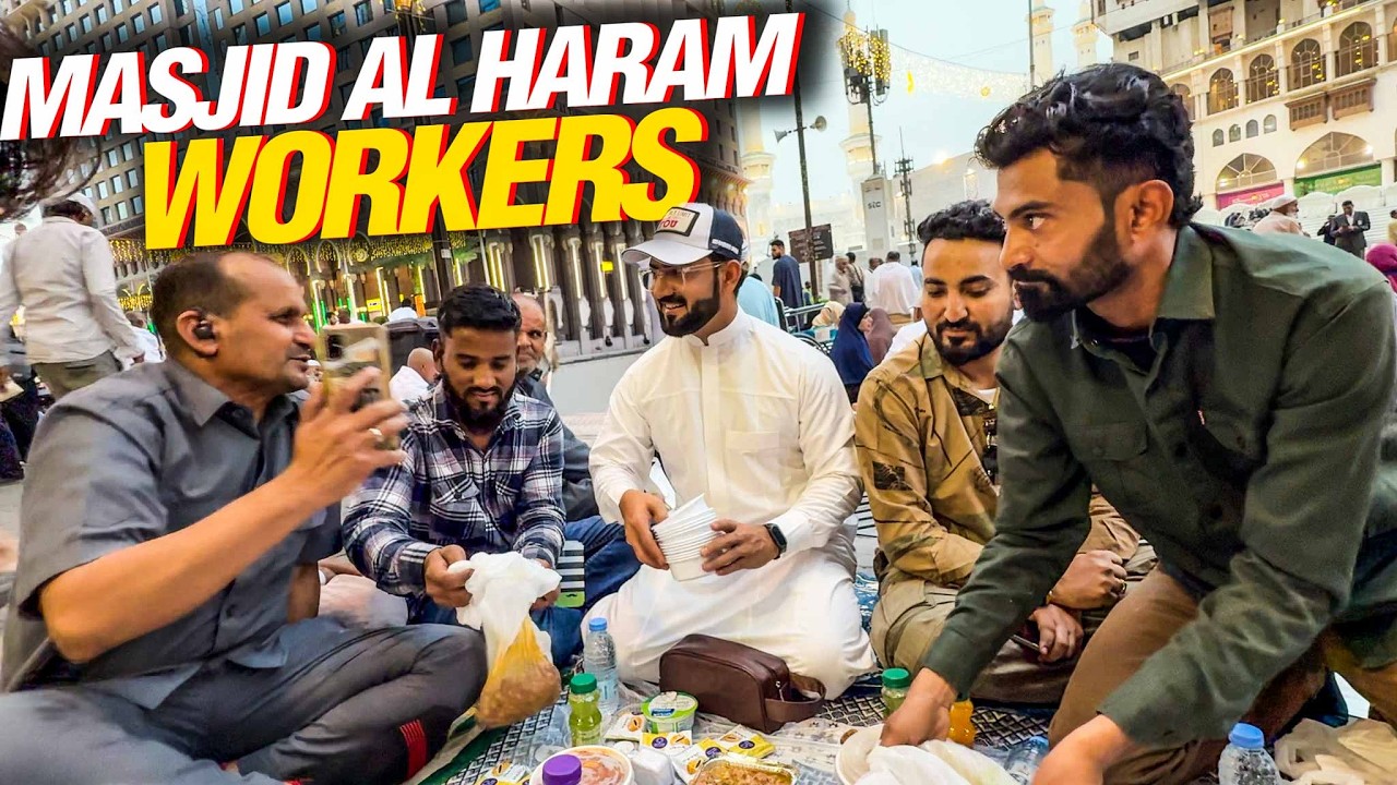 Breaking Fast With Mecca's Most Important People | Masjid Al Haram