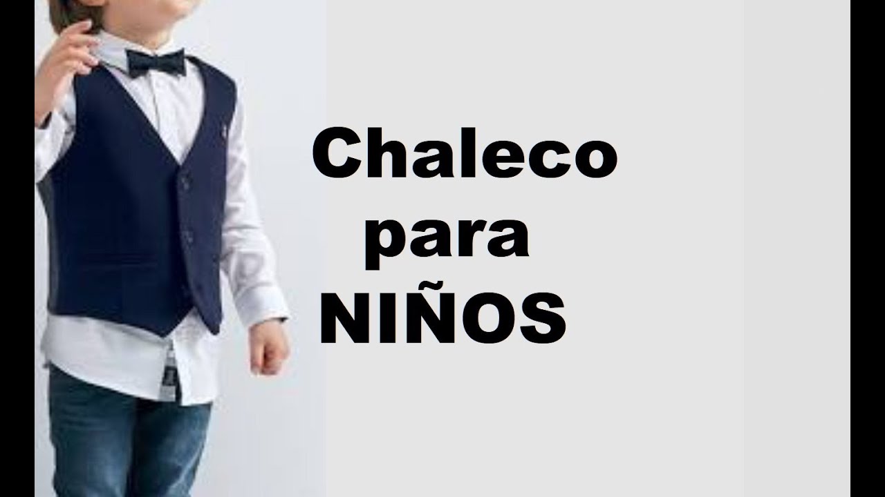 Como hacer Chaleco formal