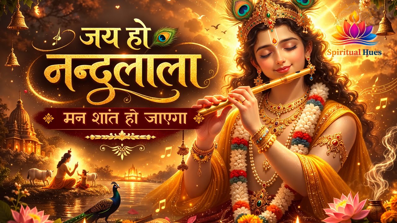 जय हो नन्दलाला | एक मधुर भावपूर्ण कृष्ण भजन | Jai Ho Nandlala | Devotional Krishna Bhajan | Krishna