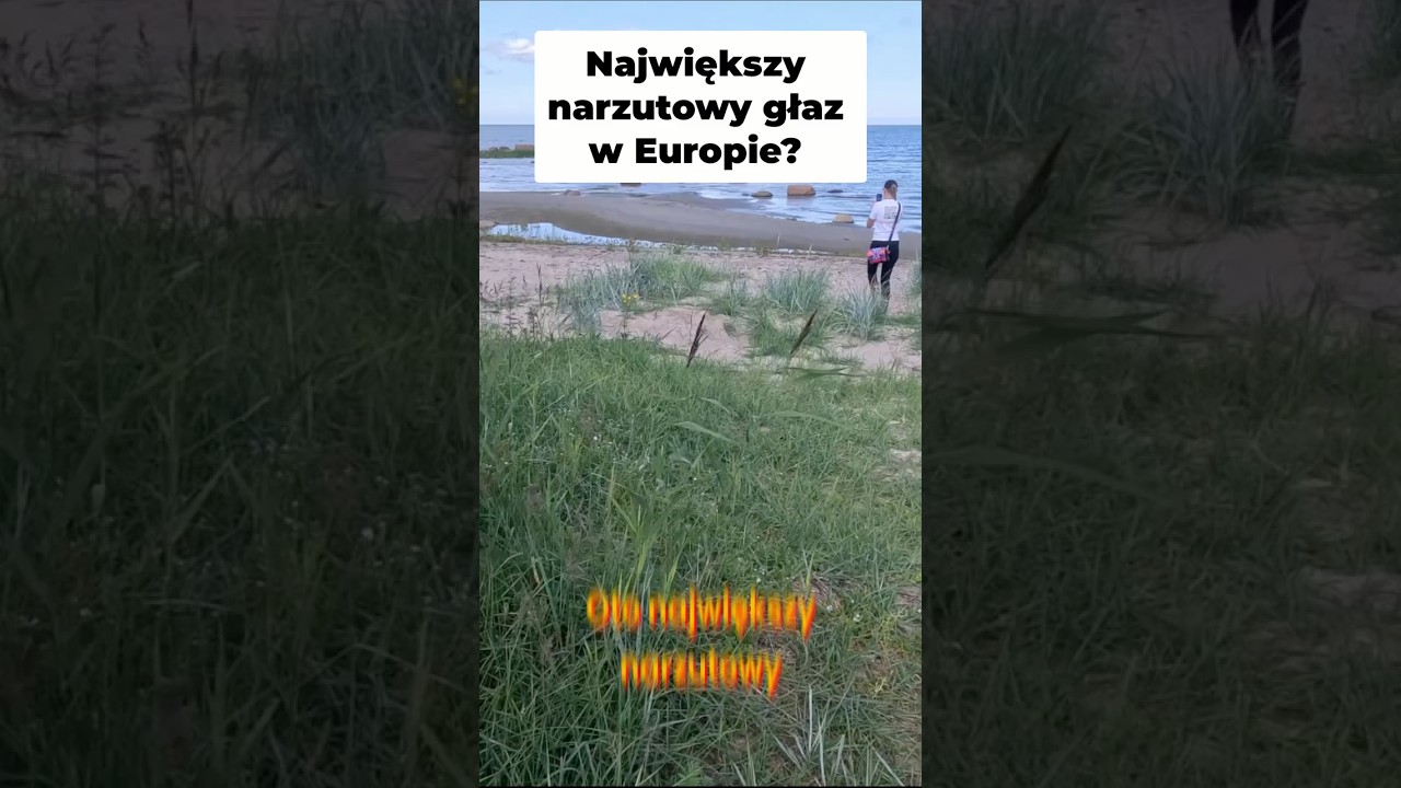 Odkryj Największy Głaz Narzutowy Europy #shorts