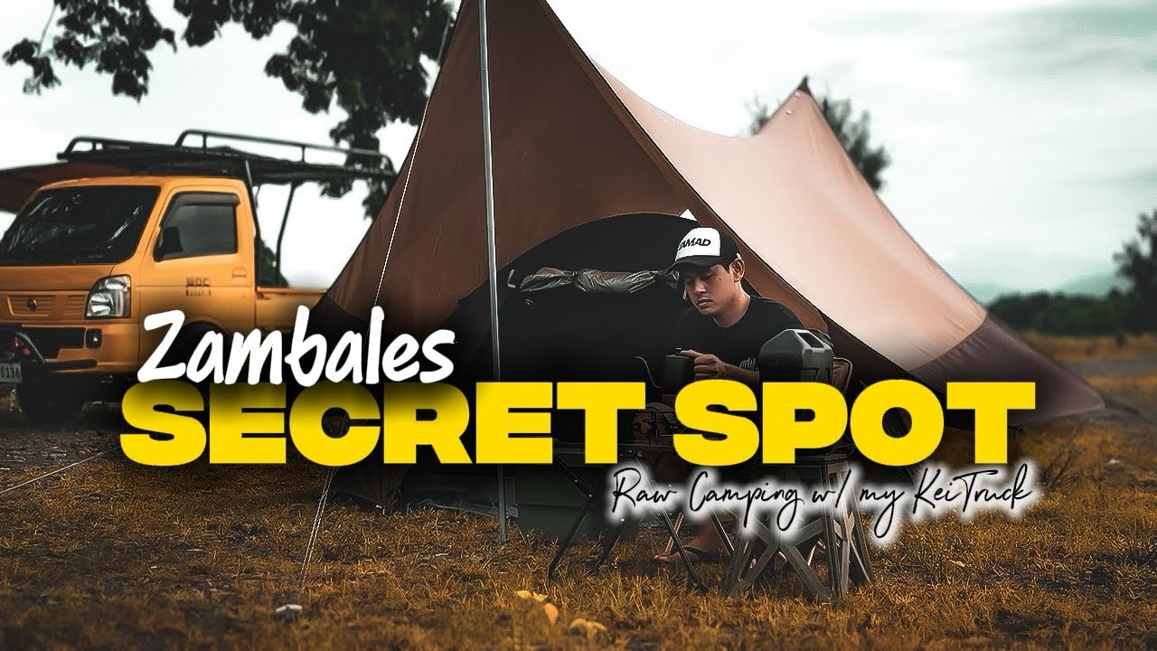 EP. 04: Secret Zambales Camping Spot DISCOVERED! | Raw Camping | Camper Kei Truck
