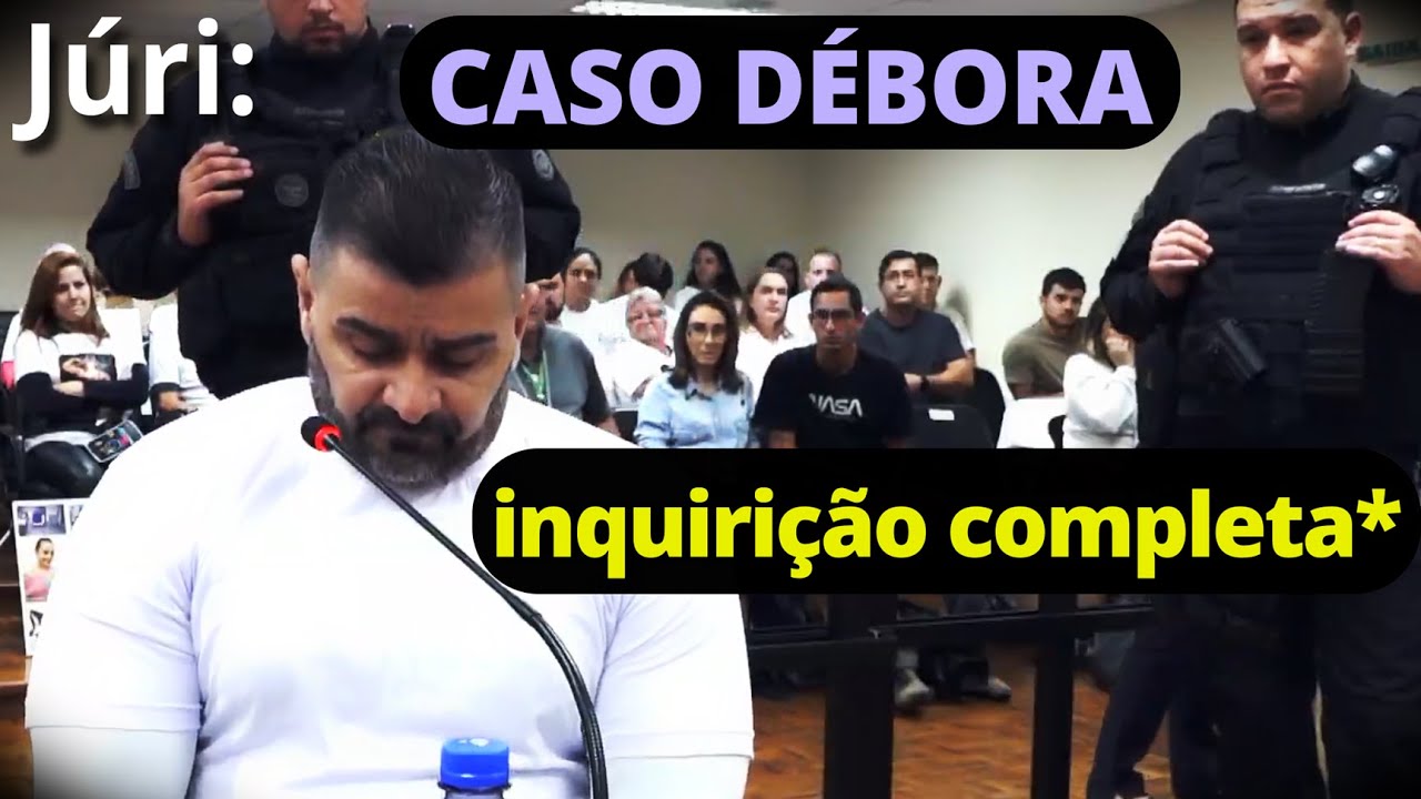 ►Caso: RÉU foi julgado pelo homicídio da 'personal trainer' Débora Michels - *completo c/ cortes