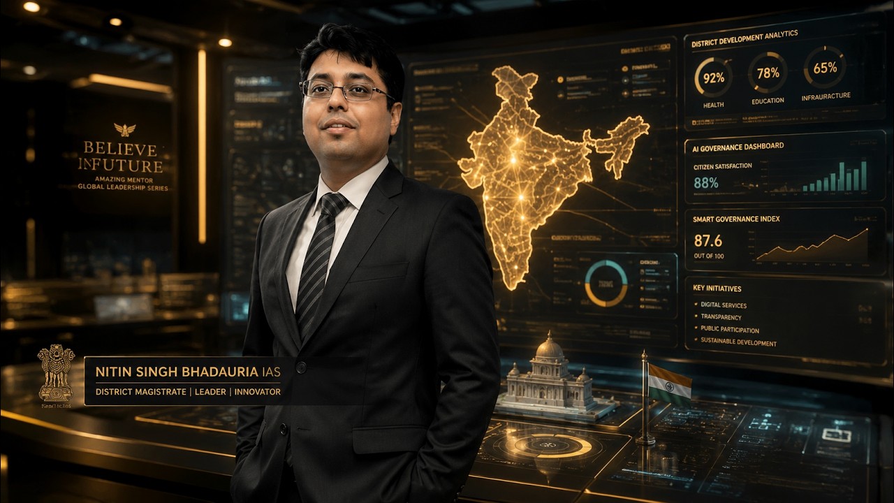 Exemplary Mentor: Mr. Nitin Singh Bhadauria - The Inspirational Leader of Uttarakhand | DM Almora