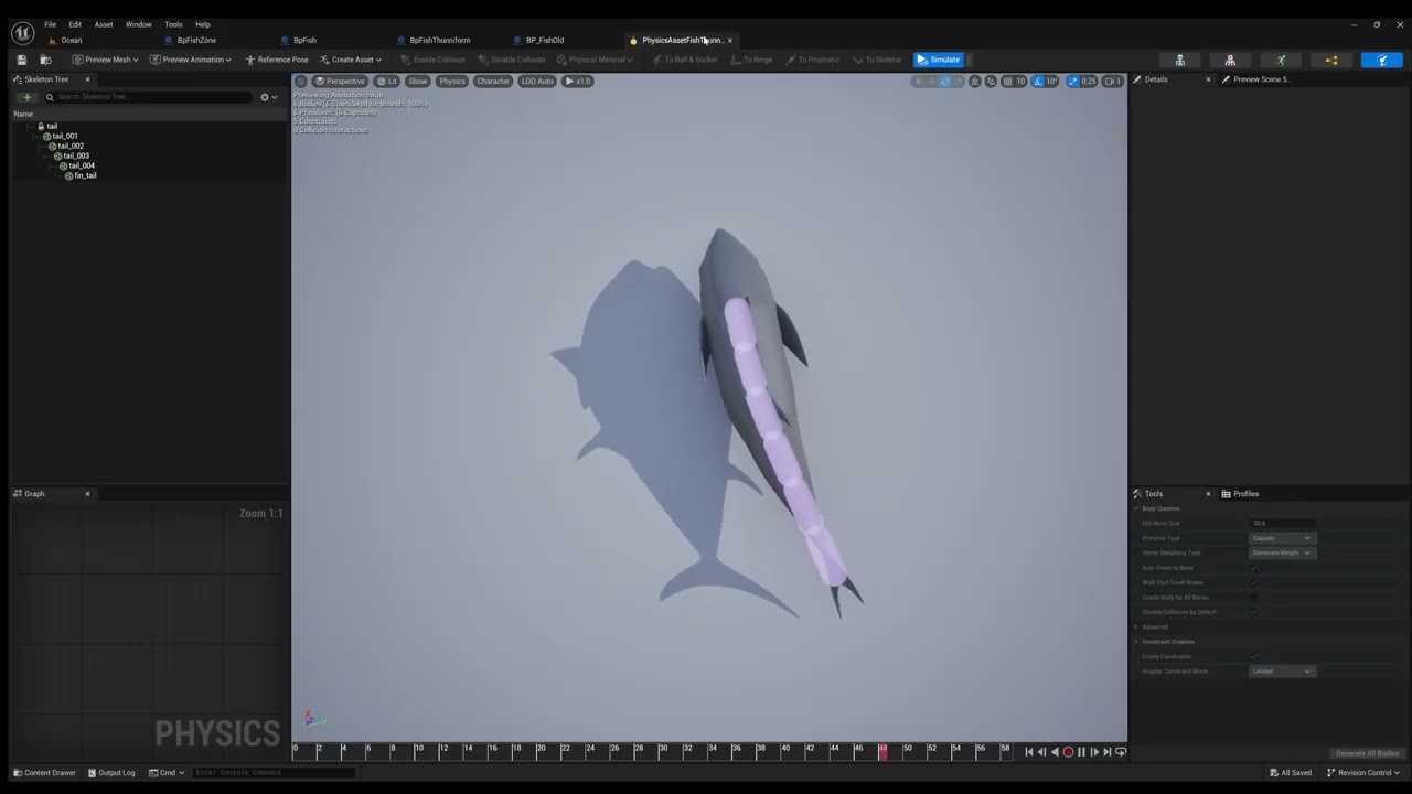 Devlog #4 - UE Physics Assets (Project Reel)