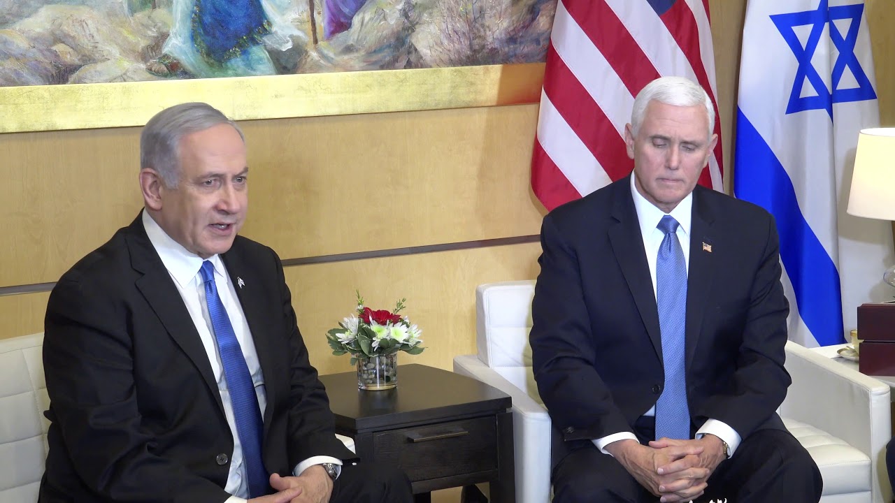 VPOTUS, Israeli Prime Minister Netanyahu Meet at U.S. Embassy, January 23 2020