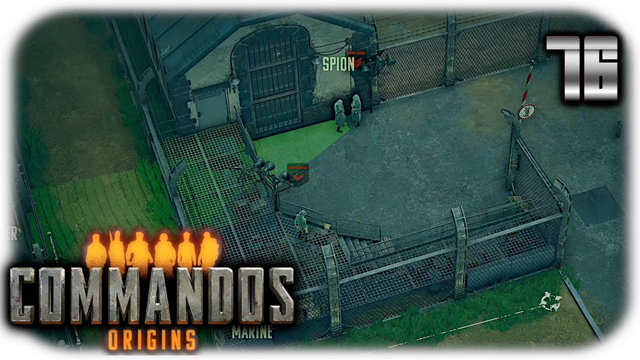 The overwhelming power has faded in prison 🎖️ Commandos Origins #76 🎖️ Let's Play