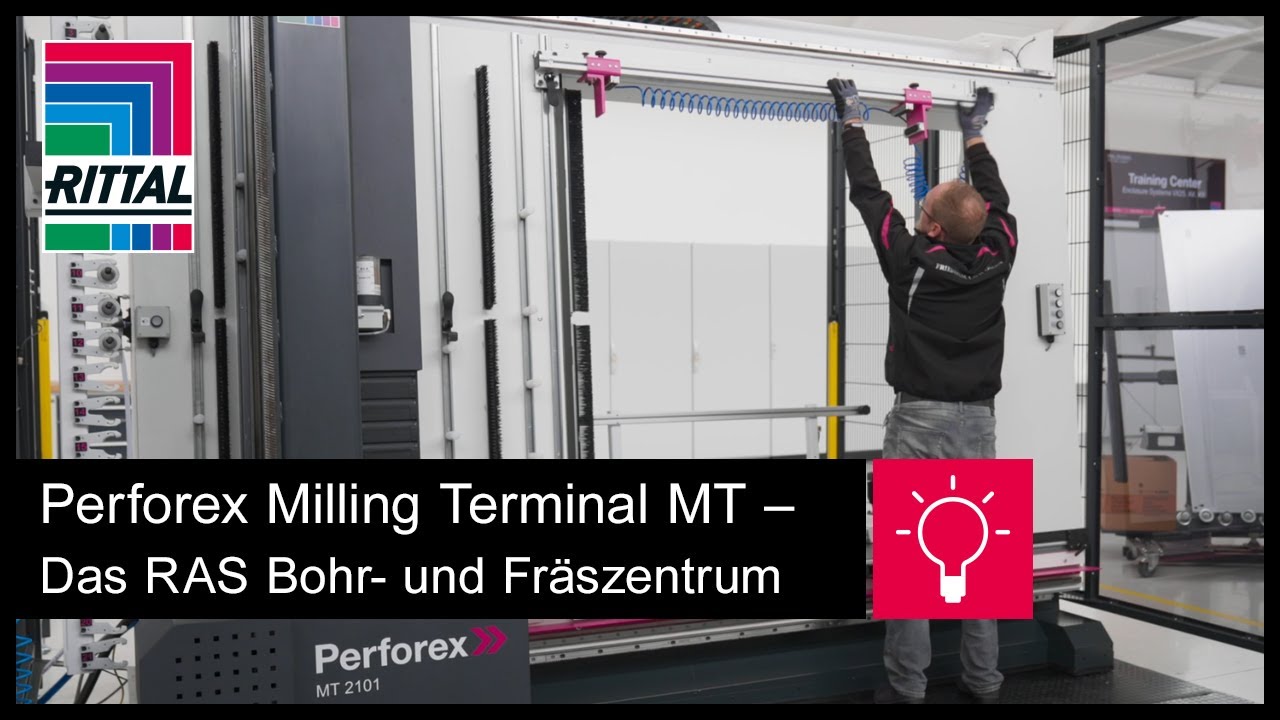 Perforex Milling Terminal MT – Die Bohr- und Fräszentren von Rittal Automation Systems