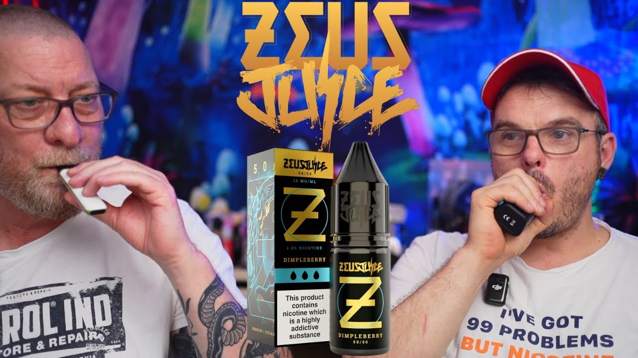 Zeus Juice - Dimpleberry liquid review  Berries | Eucalyptus | Menthol