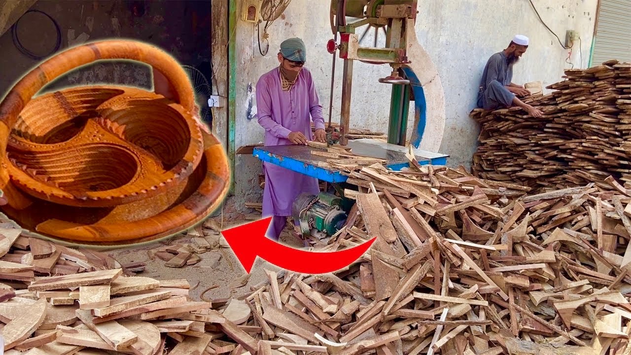 Process Of Making Three Portion Wooden Spring Tray  | How To Make Wooden Tray By Carpenter