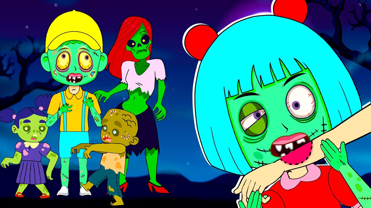 Baile de Zombis + MÁS Nursery Rhymes & Canciones Para Niños | Lights Kids 2D Español