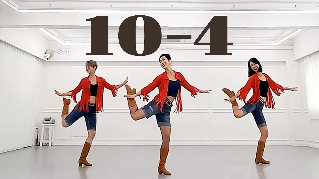 10-4 LINEDANCE/ 중급라인댄스/Choreo:Jean-Pierre Madge, Rachael McEnaney/라인댄스배우는곳 010-5469-9632 민정희