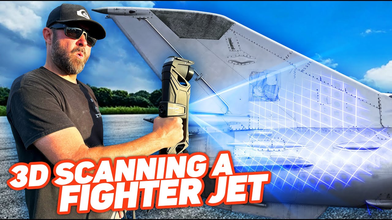 3D Scanning A Mig 21 | Creaform HandyScan Max Elite!