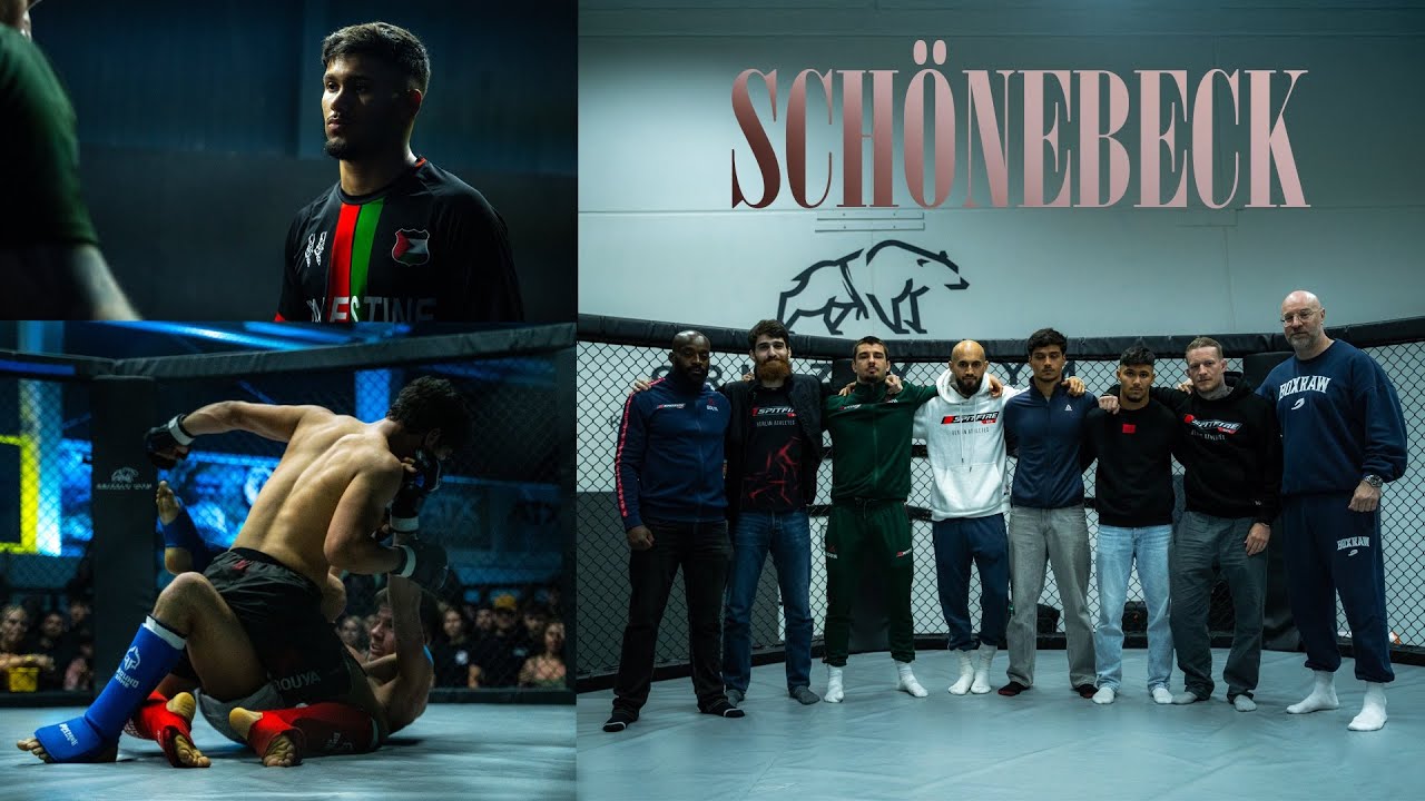 Mit Aristo bei MMA Kämpfen im Grizzly Gym
