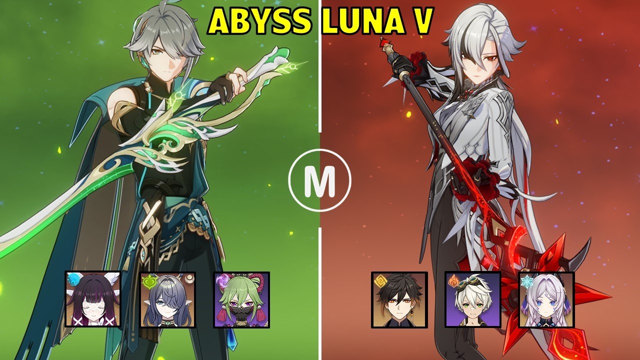 C1 Alhaitham Lunar Hyper Bloom & C1 Arlecchino Melt - Spiral Abyss Luna IV Genshin Impact