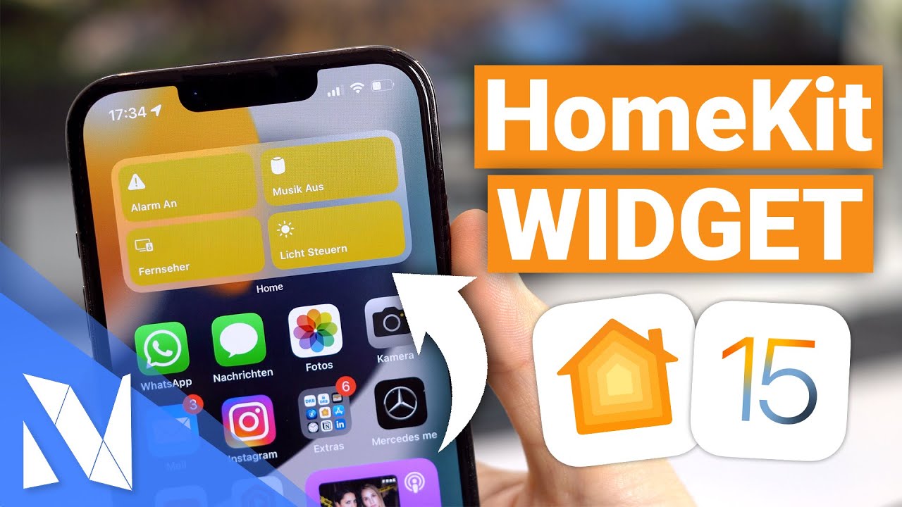 HomeKit Widget (Home App) auf dem Homescreen mit iOS 14 & iOS 15 - so geht's! | Nils-Hendrik Welk