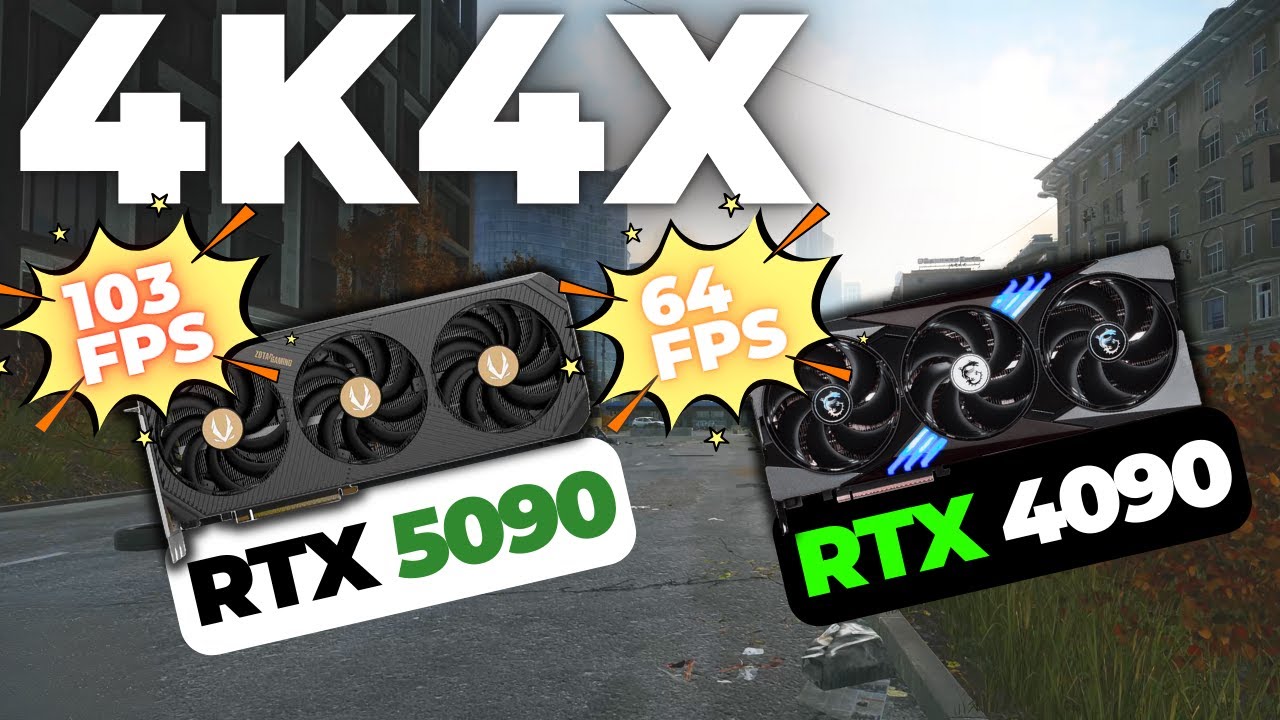 RTX 5090 vs 4090 | Tarkov High Res Faceoff