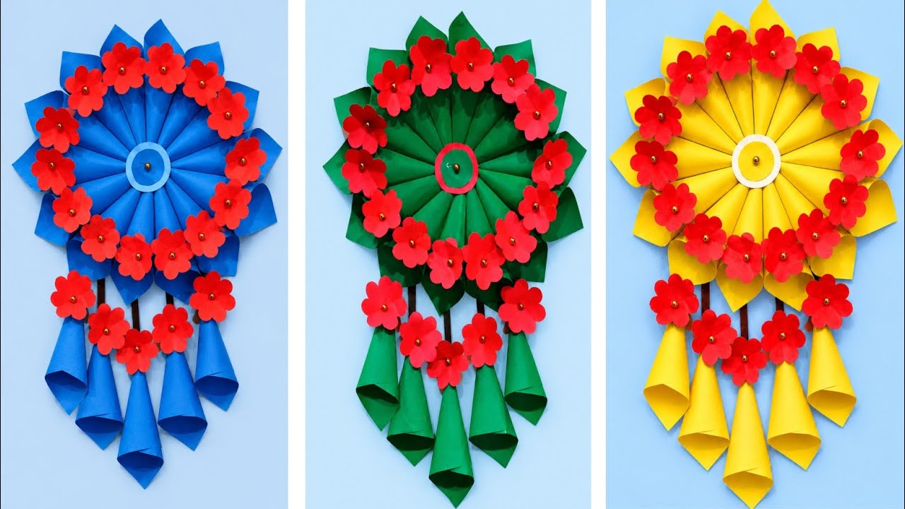 Unique Wall Hanging / Paper Craft For Home Decoration / Easy Wall Hanging / DIY Wall Decor