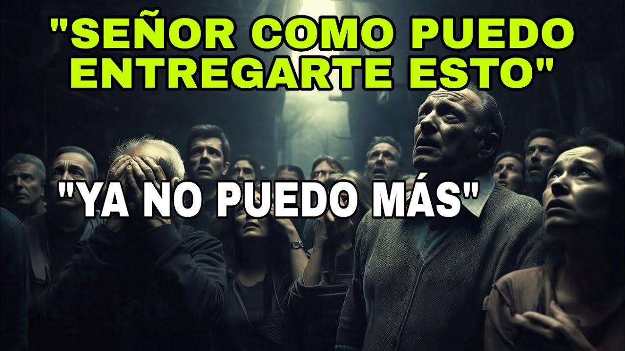 ¡SEÑOR YA NO PUEDO MÁS CON ESTO!