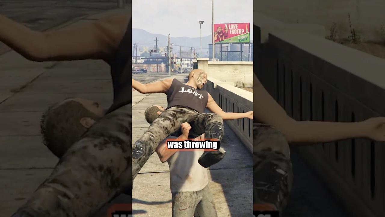 Switching to Trevor until he does something normal