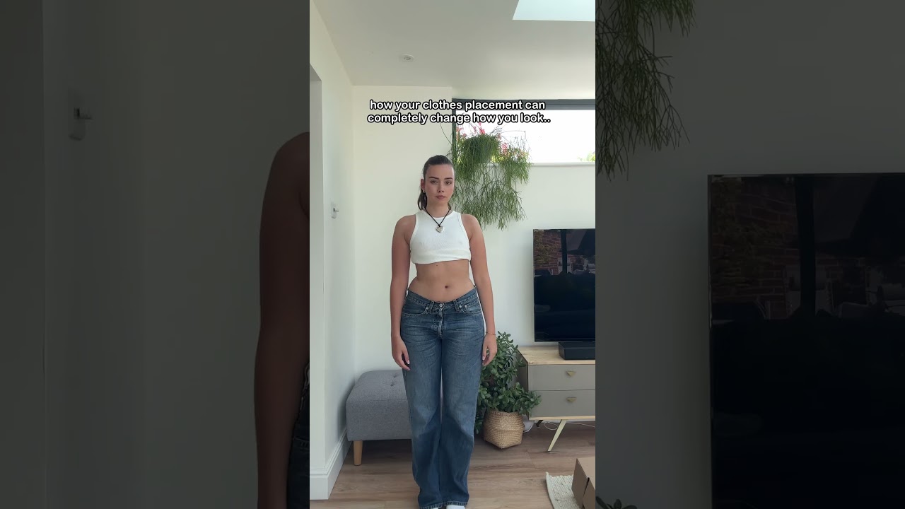 how clothes placement can change how your body looks&hellip;