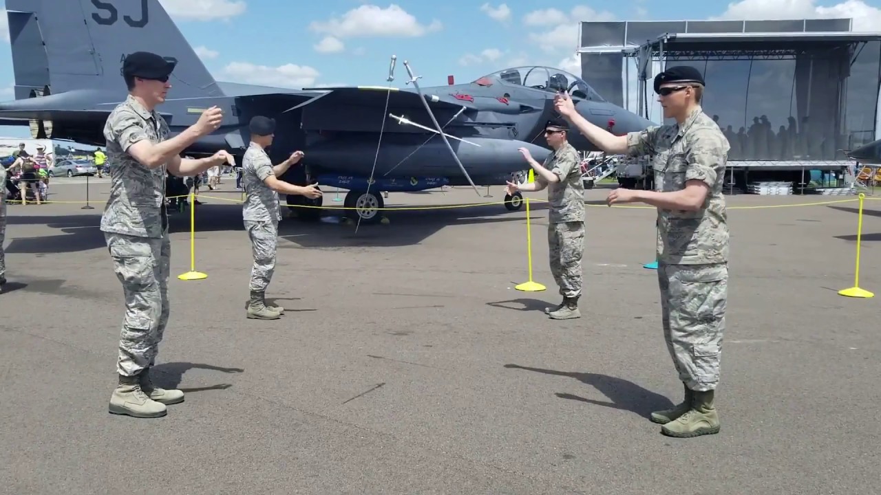 USAFA Sabre Drill Team 
