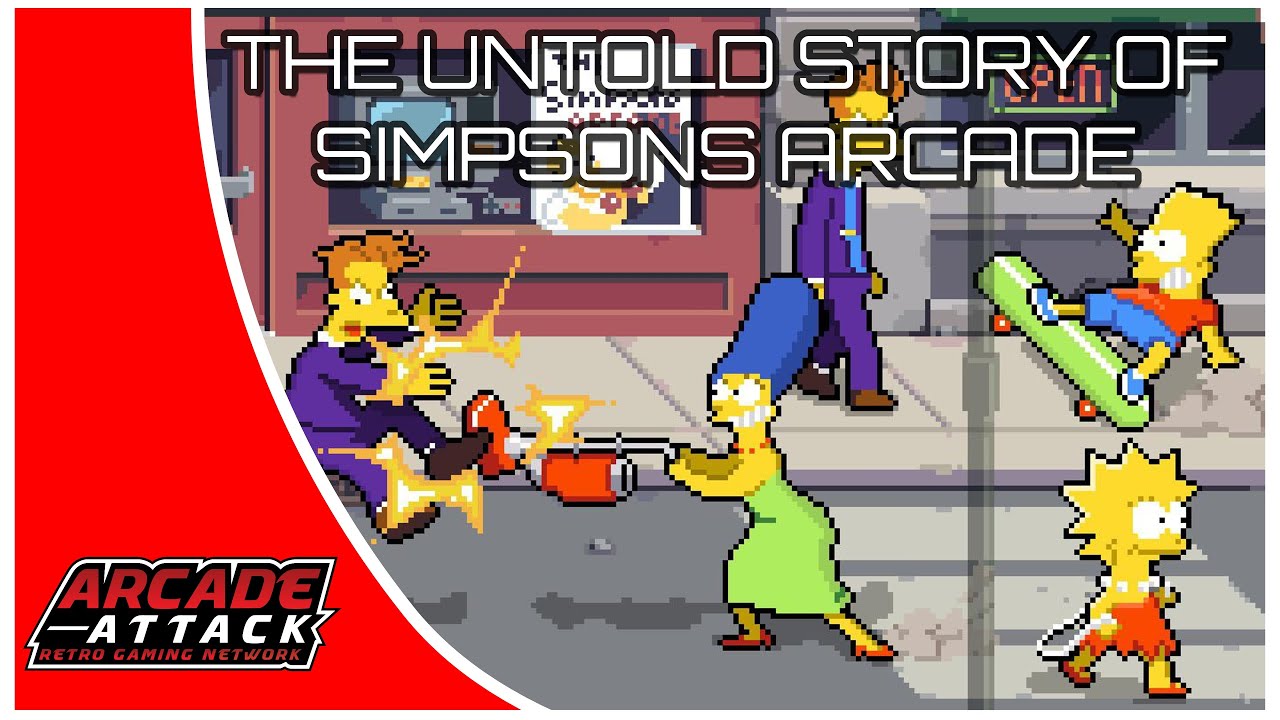 Нерассказанная история Simpsons Arcade