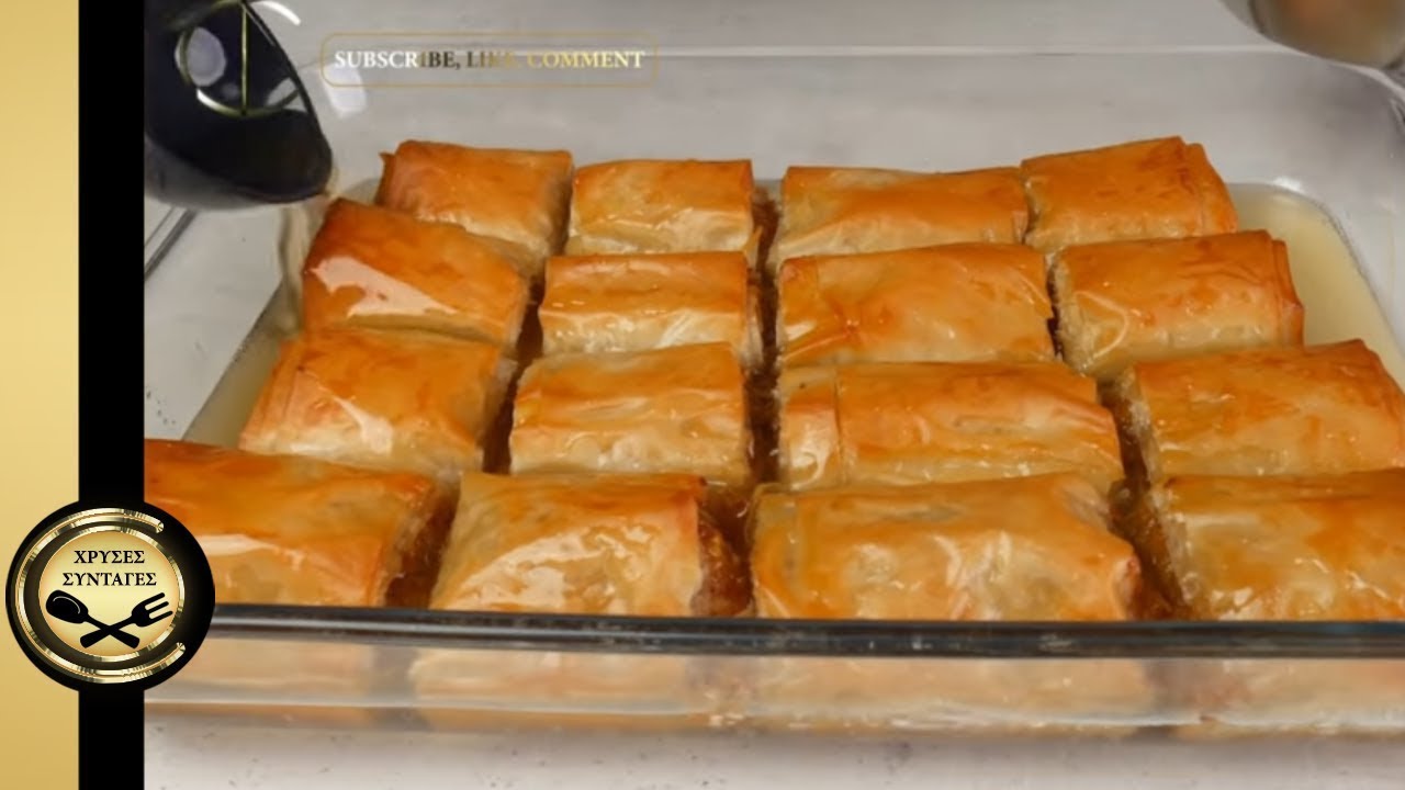 Яблочные пироги в сиропе с листовой корочкой - ЗОЛОТЫЕ РЕЦЕПТЫ