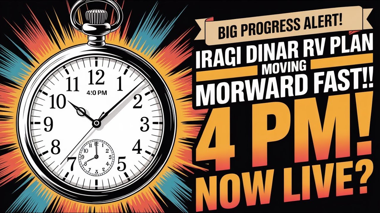 Breaking 🚨 Iraqi Dinar RV Moving Forward FAST! Huge Announcement Shocks Investors (MUST WATCH)