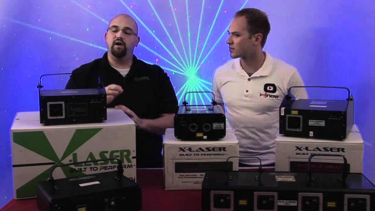 X-LASER TOP LASER REVIEW WITH I DJ NOW