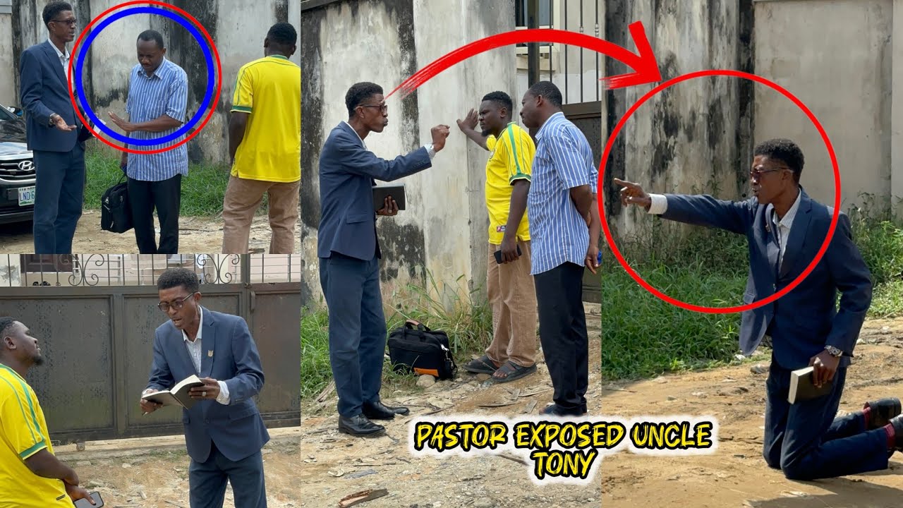 Pastor exposed Uncle Tony ghost pastor as he plans to use tricks to collect the crocodile skeletons