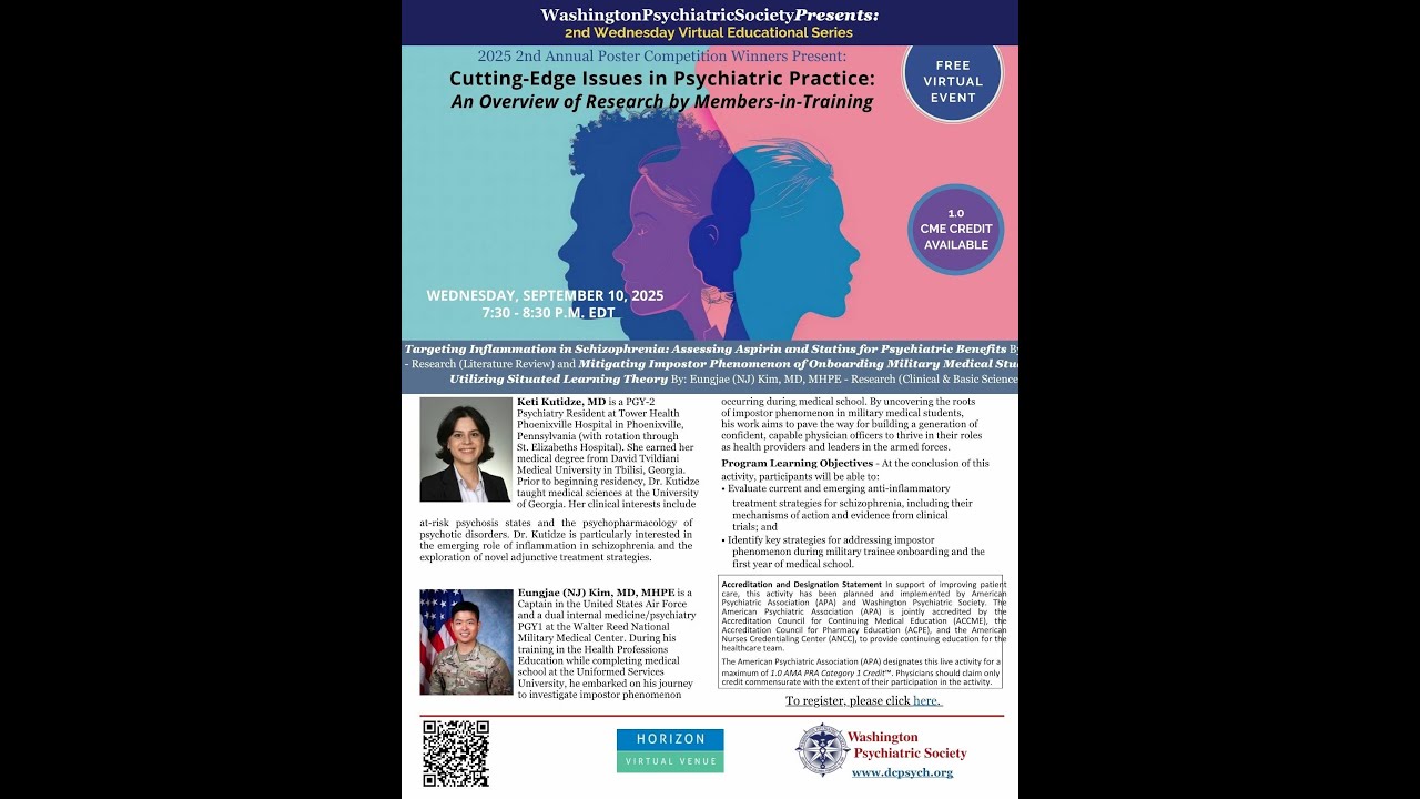 Cutting-Edge Issues in Psychiatric Practice: An Overview of Research by Members-in-Training