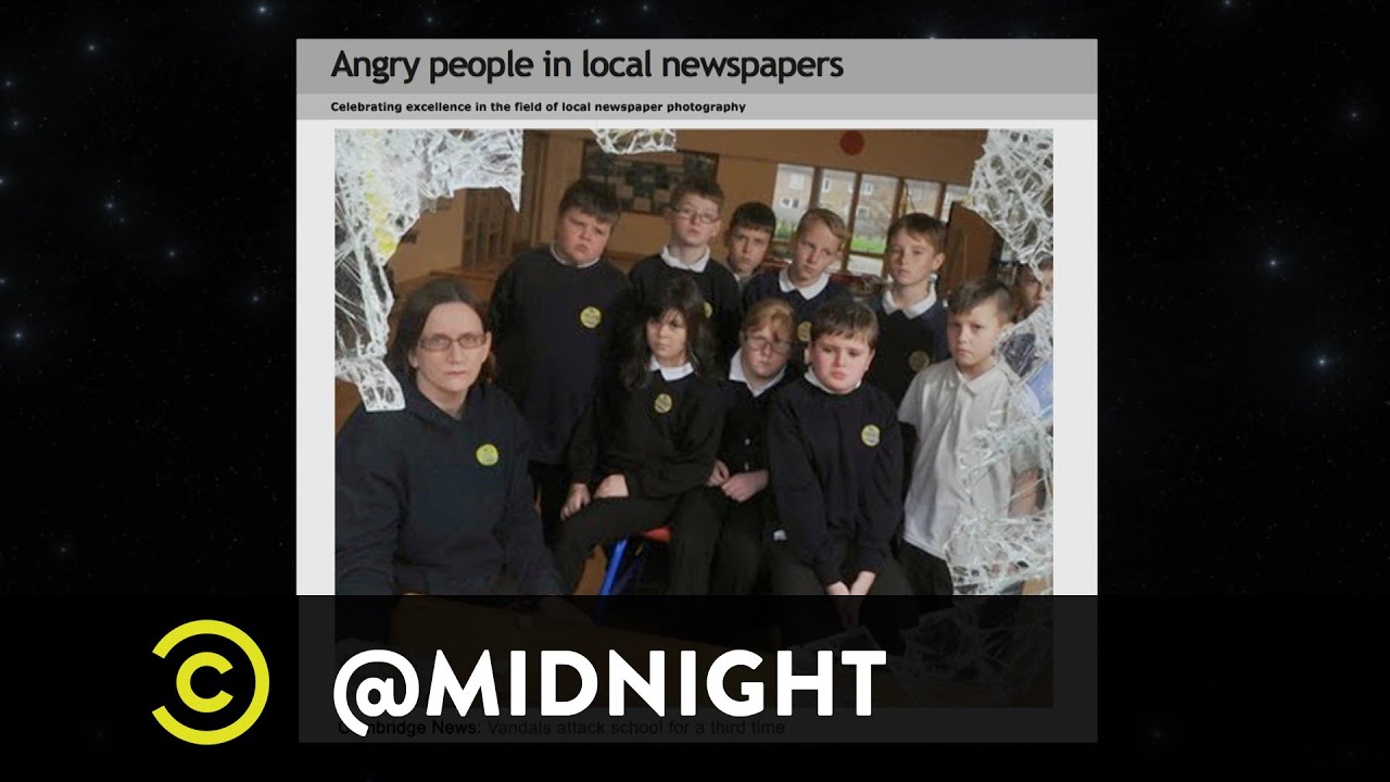 Tim Minchin, Rich Fulcher, Rhys Darby - Angry Olde England - @midnight with Chris Hardwick